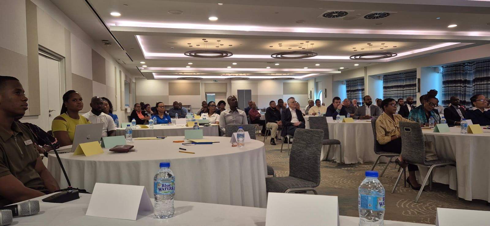 Delegates at an ECCU Bankers' Association conference